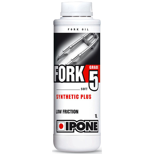 Fork Oil IPONE Fork - Grade 5 Synthetic Plus - 1 Litre Fork Oil IPONE Fork - Grade 5 Synthetic Plus - 1 Litre