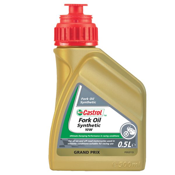 Motorcycle Accessories Castrol Synthetic Fork Oil 10W 500 Ml