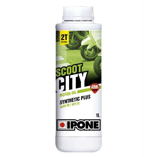 Motorcycle Oil IPONE Scoot City - Synthetic Plus - 1 Litre 2T Motorcycle Oil IPONE Scoot City - Synthetic Plus - 1 Litre 2T
