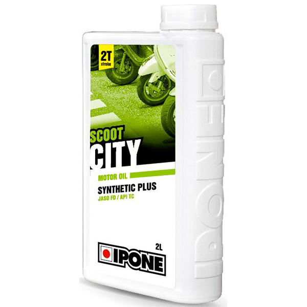 Motorcycle Oil IPONE Scoot City - Synthetic Plus - 2 Litre 2T