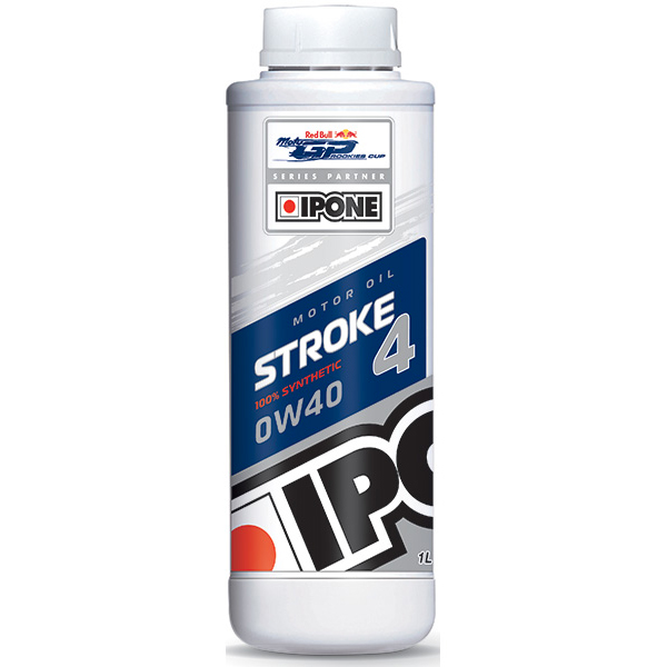 Motorcycle Oil IPONE Stroke 4 - 0W40 100 % Synthetic - 1 Litre 4T Motorcycle Oil IPONE Stroke 4 - 0W40 100 % Synthetic - 1 Litre 4T