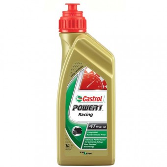 Motorcycle Oil Castrol Power 1 Racing 4T 10W-40 1 Liter Motorcycle Oil Castrol Power 1 Racing 4T 10W-40 1 Liter