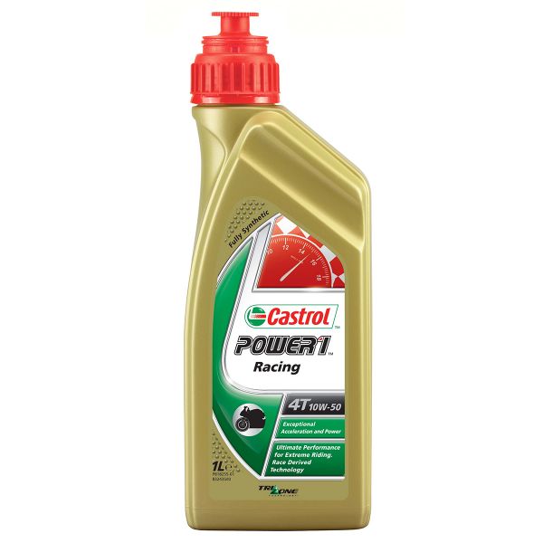 Motorcycle Oil Castrol Power 1 Racing 4T 10W-50 1 Liter