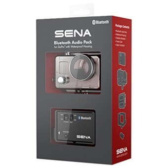 Onboard Cameras Sena Bluetooth Audio Pack for Go Pro with Waterproof Case
