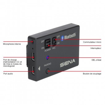 Sena Bluetooth Audio Pack for Go Pro with Waterproof Case