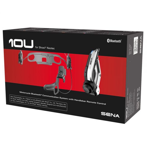 Intercom Systems Sena Shoei Neotec Solo 10U Bluetooth Kit Intercom Systems Sena Shoei Neotec Solo 10U Bluetooth Kit