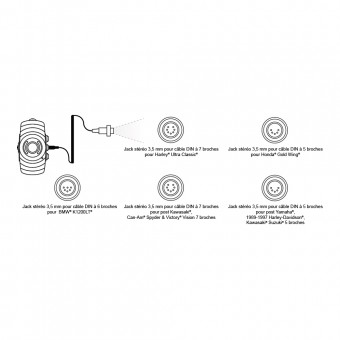 Sena SM10 Module for Goldwing Connection
