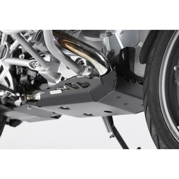 Engine guard SW-MOTECH Black Aluminum Shoe BMW R1200GS (13-19)