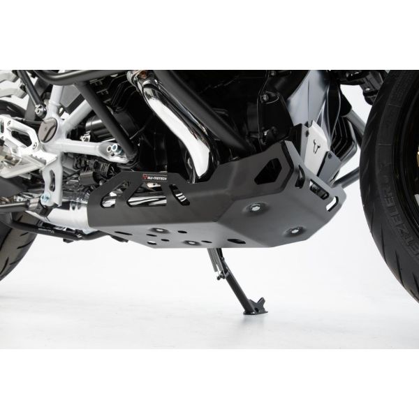 Engine guard SW-MOTECH BMW R1250R/R1250RS Black Aluminum Shoe (19-24)