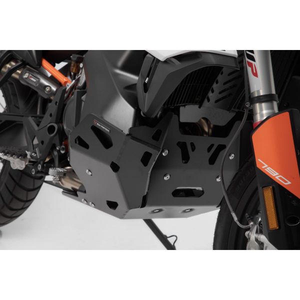 Engine guard SW-MOTECH KTM 790 Adventure Black Aluminum Shoe (19-24)