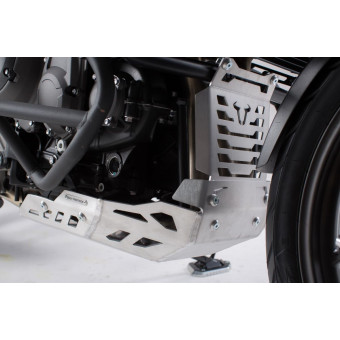 Engine guard SW-MOTECH Triumph Tiger 1200 Explorer aluminum shoe (12-20) Engine guard SW-MOTECH Triumph Tiger 1200 Explorer aluminum shoe (12-20)