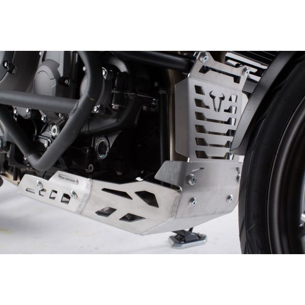 Engine guard SW-MOTECH Triumph Tiger 1200 Explorer aluminum shoe (12-20)