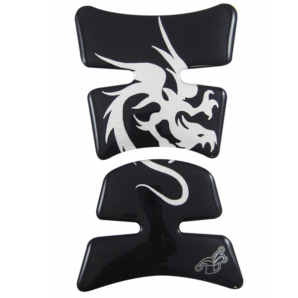 Motorcycle Accessories MAD Flydrag Silver Black