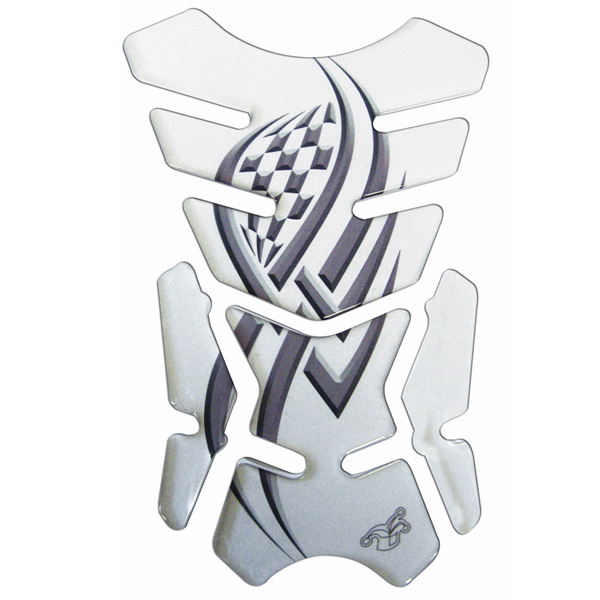 Motorcycle Accessories MAD Lignes Black Transparent