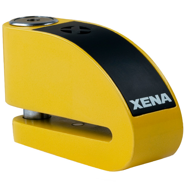 Motorcycle Accessories Xena Bloque Disque Alarme Series XE 15 Yellow Black