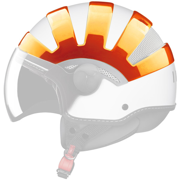 Motorcycle Helmet Accessories IDI Cover Orange
