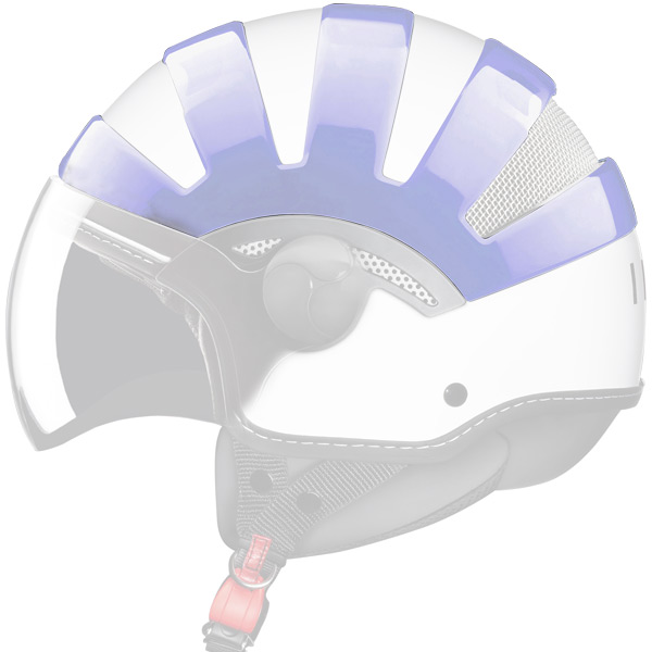 Motorcycle Helmet Accessories IDI Cover Pervenche