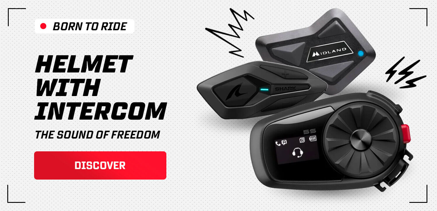 Helmet with intercom