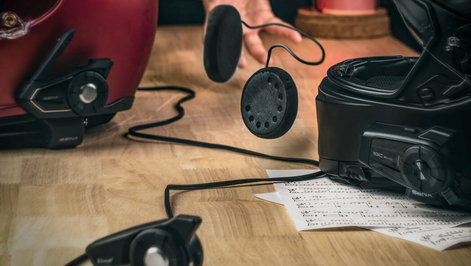 Bluetooth equipped helmets