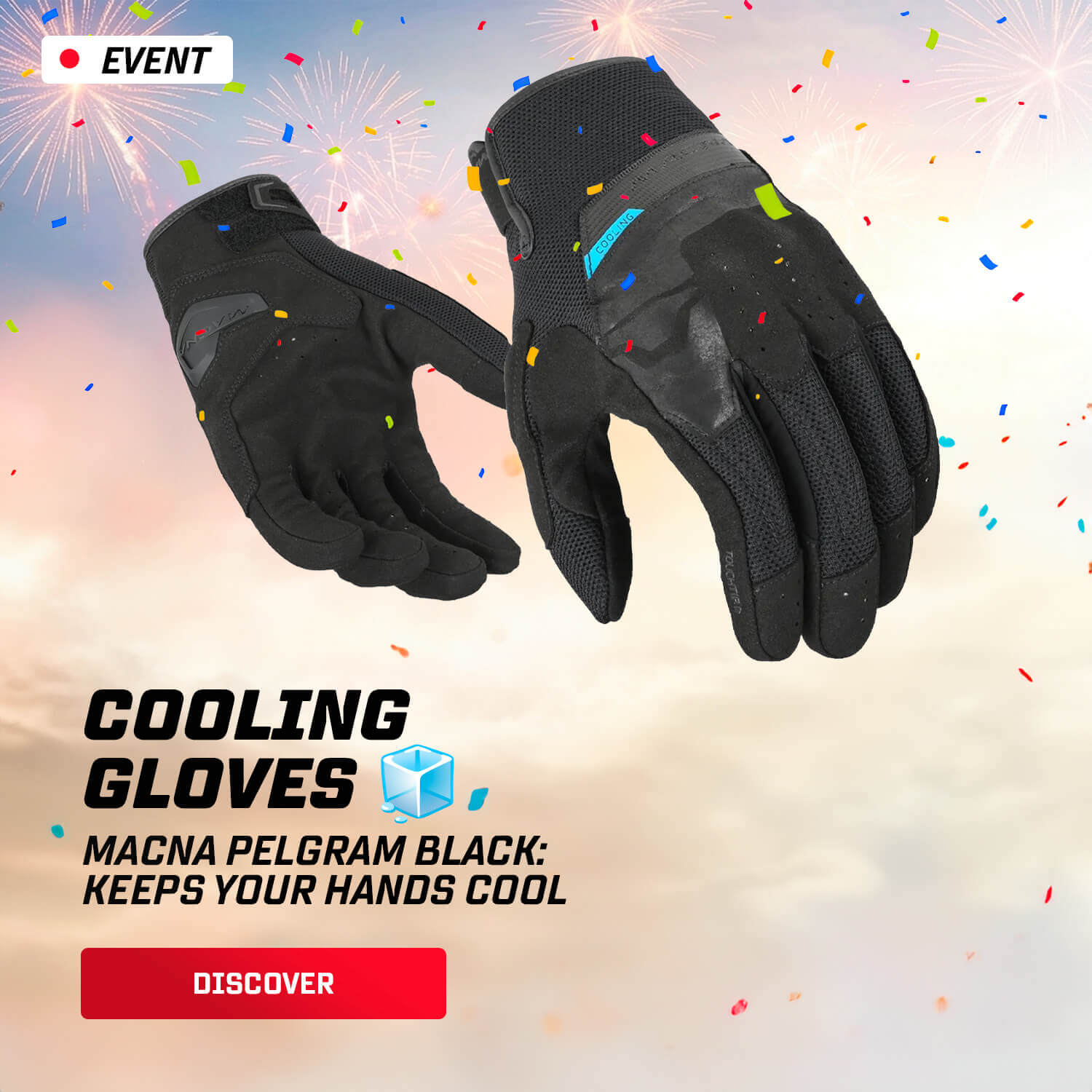 Macna Pelgram Black gloves