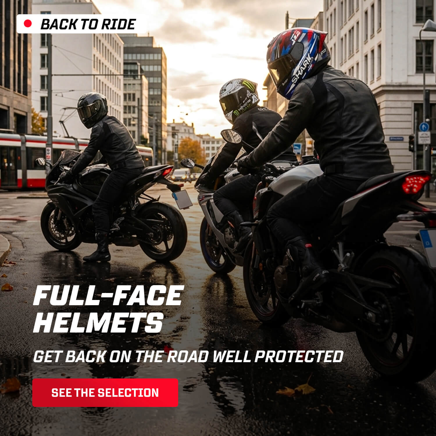 Full-face helmets