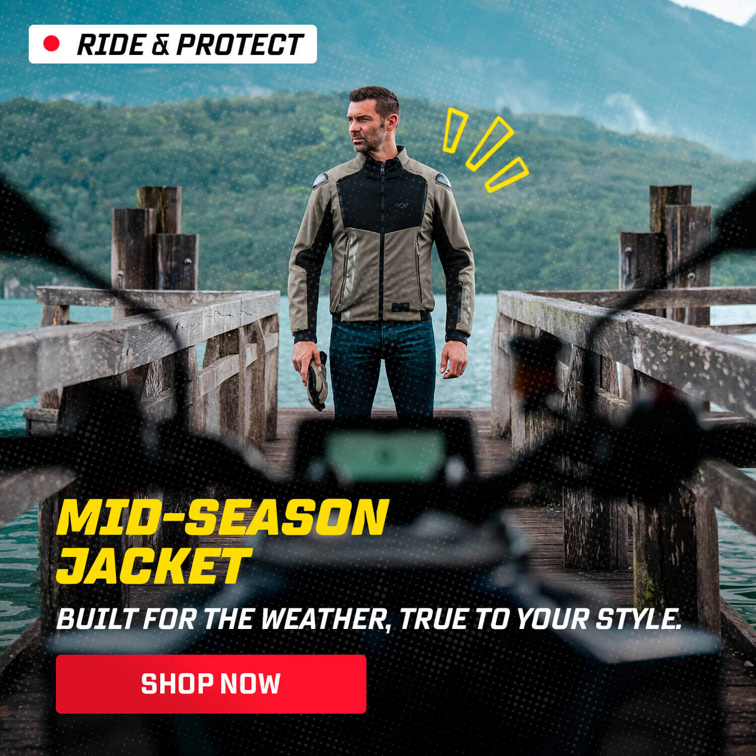 Mid-season jacket