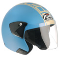 Kids Airoh Lucky Jet Blue Azur Mat LJBA