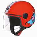 Kids Grex K1 Visor Teens Red 5