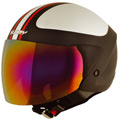 Open Face Suomy Light Retro Black