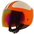 Open Face Suomy Light Retro Orange