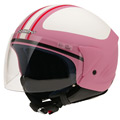 Open Face Suomy Light Retro Pink