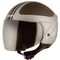 Open Face Suomy Light Retro Silver