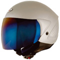 Open Face Suomy Light Mono Silver
