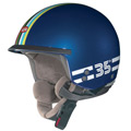 Motorcycle Helmet Nolan N20 Peak 35th Anniversary Cayman Blue 19