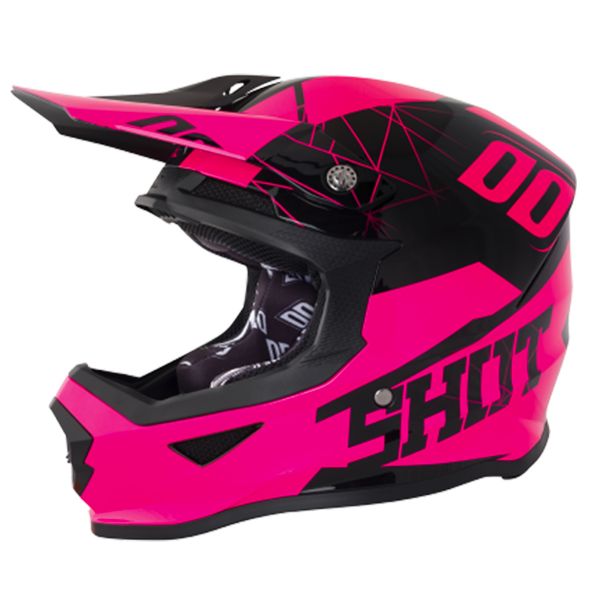 Motocross SHOT Furious Spectre Neon Pink