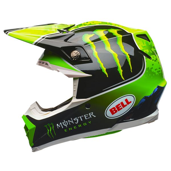 Motocross Bell Moto-9 Tomac Replica Black Green