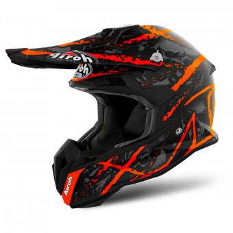 Motocross Airoh Terminator Open Vision Carnage Orange