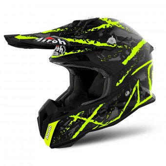 Motocross Airoh Terminator Open Vision Carnage Yellow