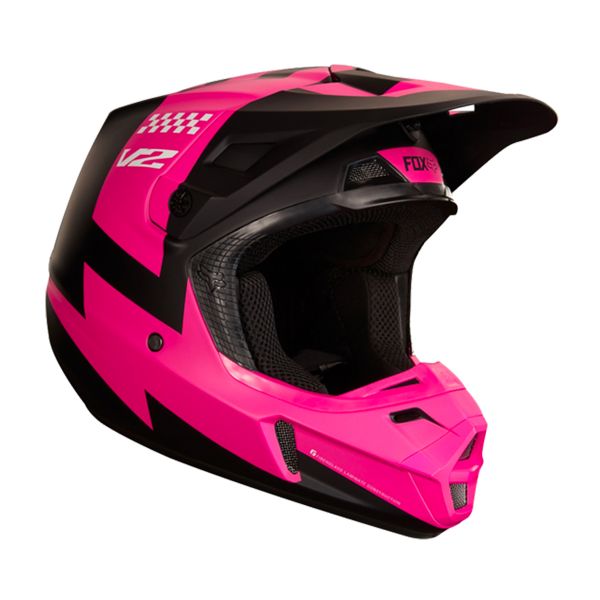 Motocross FOX V2 Master Black Pink Motocross FOX V2 Master Black Pink