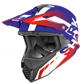 Casque Motocross Shark Varial Anger BWR Casque Motocross Shark Varial Anger BWR