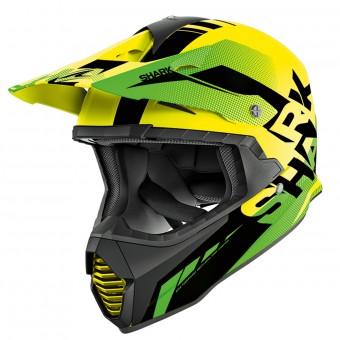 Casque Motocross Shark Varial Anger YKG Casque Motocross Shark Varial Anger YKG