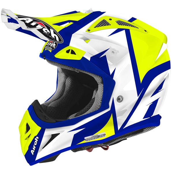 Helmet Airoh Aviator 22 Steady Yellow At The Best Price Icasquecouk