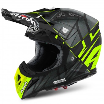 Motocross Airoh Aviator 2.2 Styling Yellow Matt