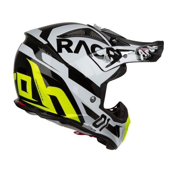 Airoh Aviator 2.2 Racr Black White Yellow