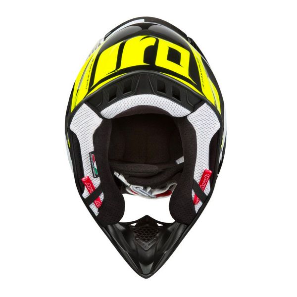 Airoh Aviator 2.2 Racr Black White Yellow