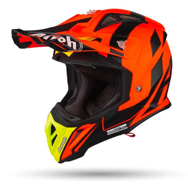 Motocross Airoh Aviator 2.3 AMS Bigger Matt Orange