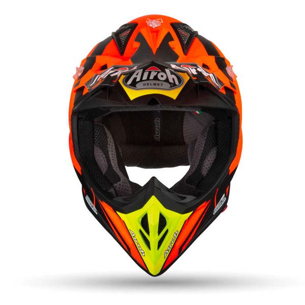 Airoh Aviator 2.3 AMS Bigger Matt Orange