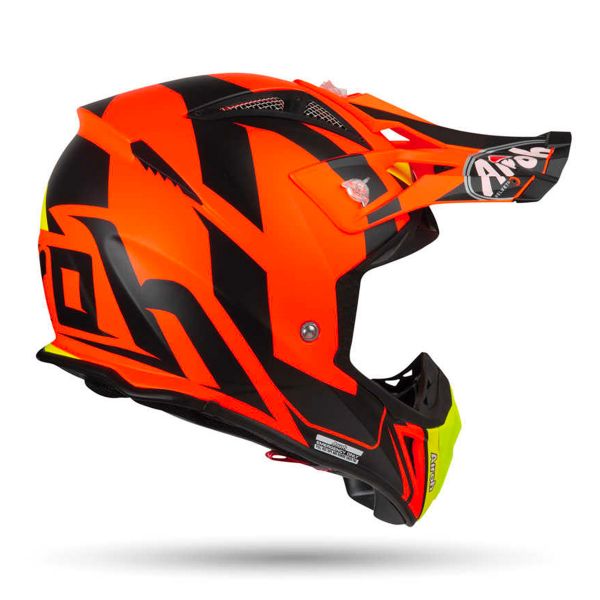 Airoh Aviator 2.3 AMS Bigger Matt Orange