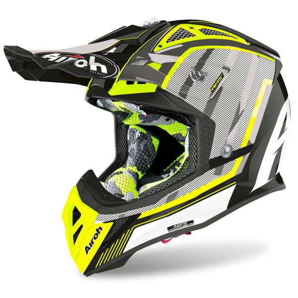 Motocross Airoh Aviator 2.3 Glow Chrome Yellow
