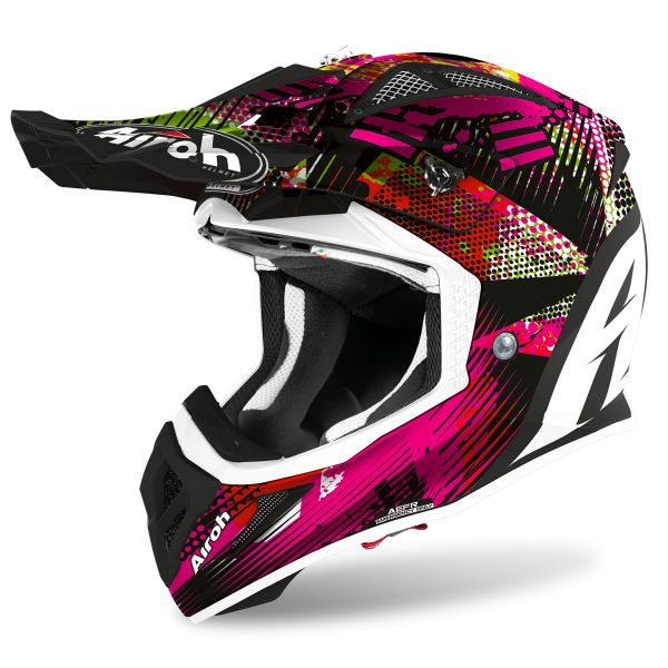 Motocross Airoh Aviator Ace Insane Matt